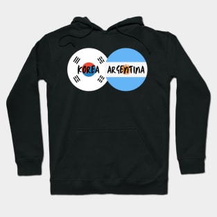 Korean Argentinian - Korea, Argentina Hoodie